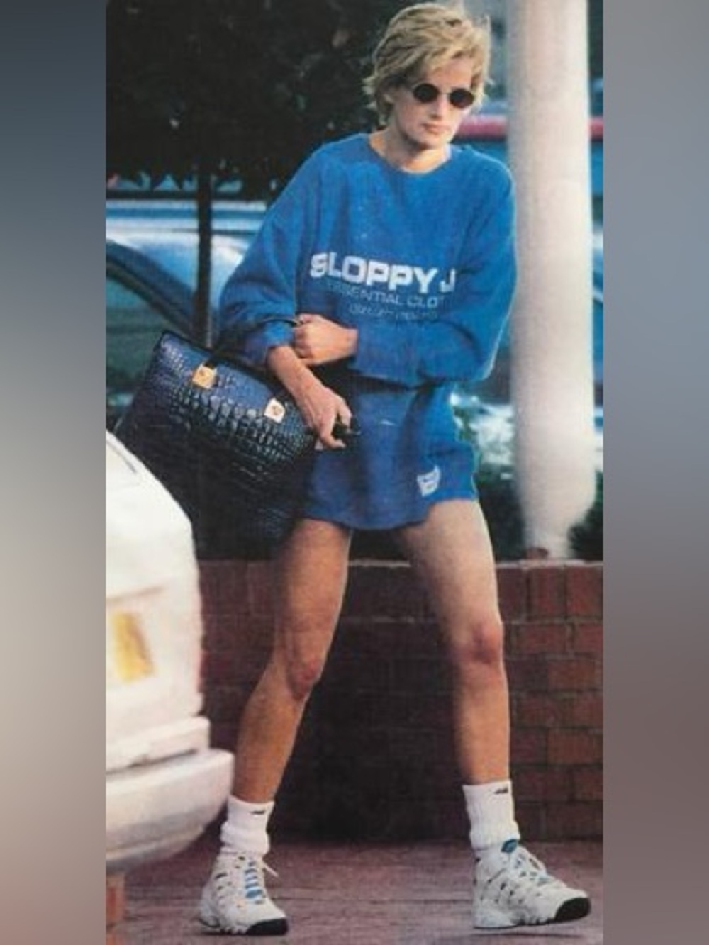 Sloppy Joe crewneck as seen on Princess Diana